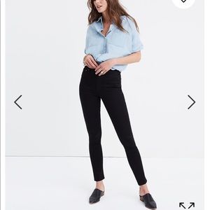 Madewell 10” high rise skinny in Carbondale